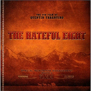 HATEFUL EIGHT - 2015 - Quentin TARANTINO! Special 70MM Roadshow Program Book - 16 Pages