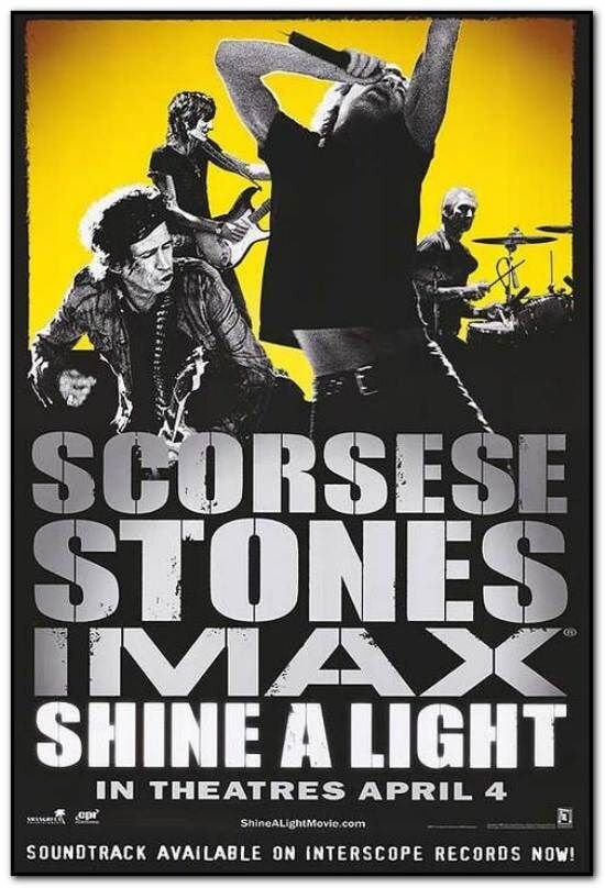 SHINE A LIGHT - 2008 - Original 27x40 Movie Poster - Rolling