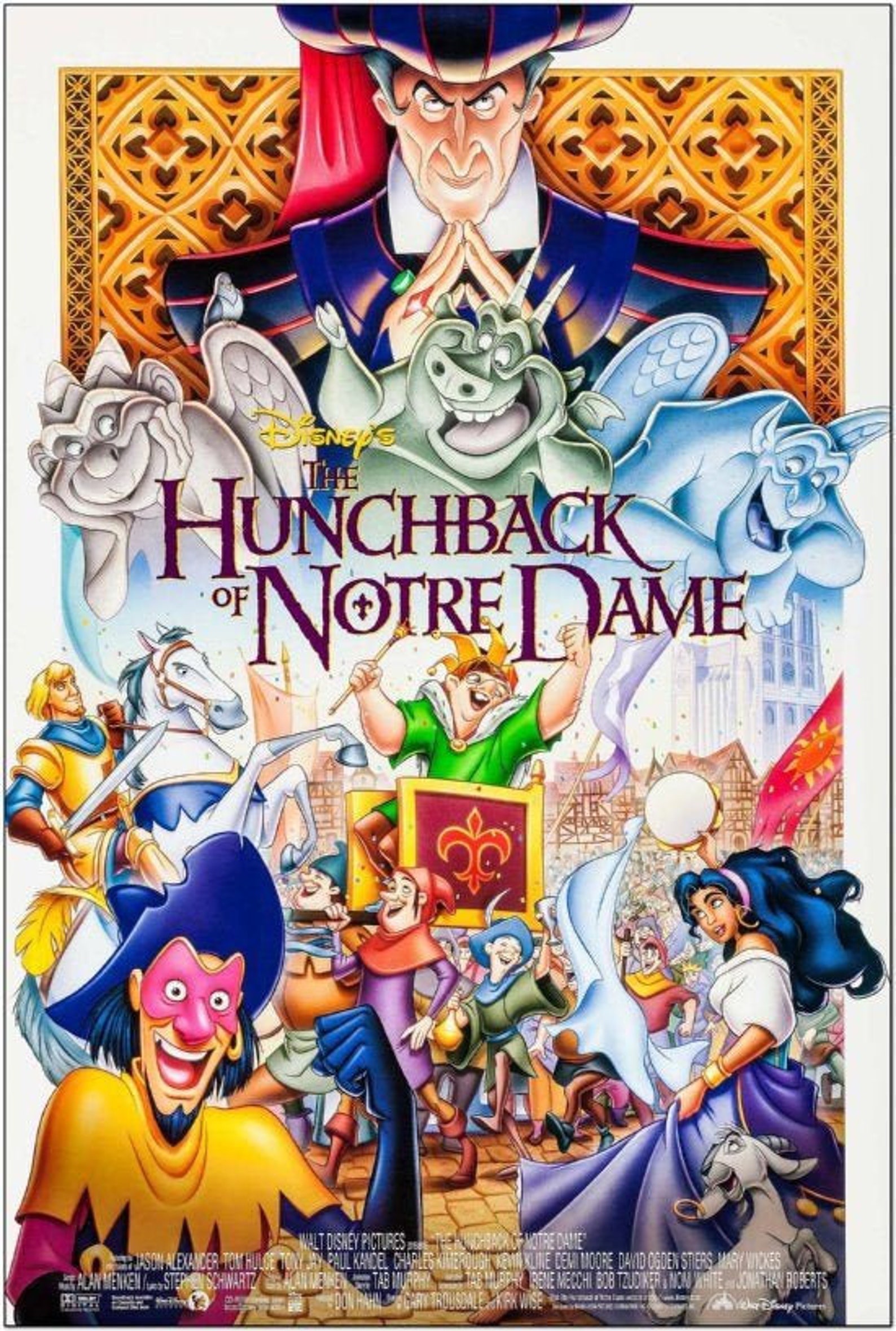 HUNCHBACK Of NOTRE DAME 1996 Original 2-Sided movie poster | Etsy