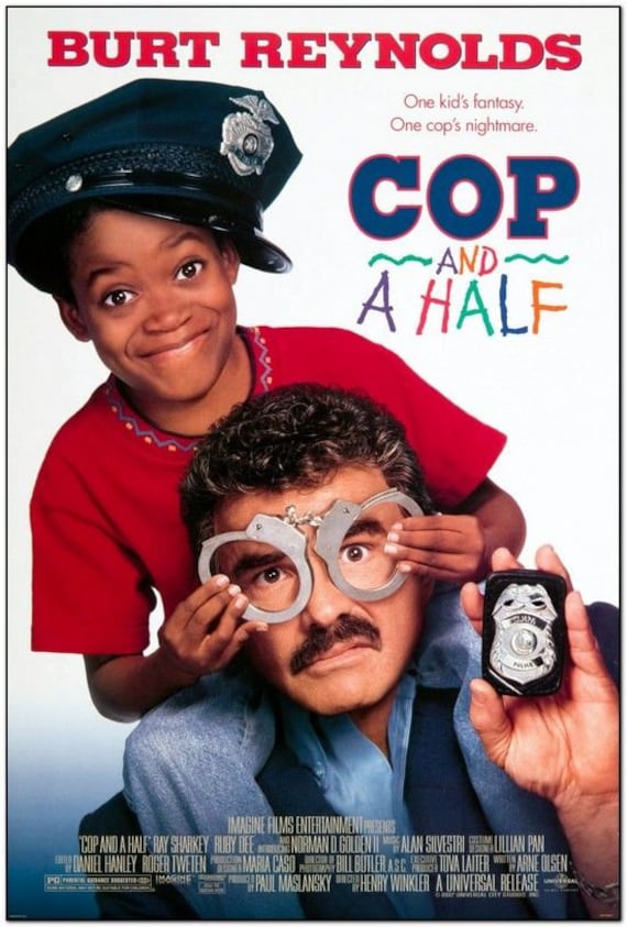 COP & A HALF - 1993 - Original 27x40 Movie Poster - Burt  display picture 3