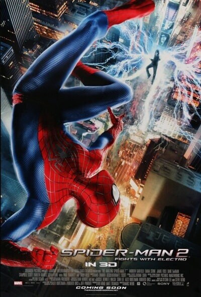 Poster, Quadro THE AMAZING SPIDERMAN 2 - attack em