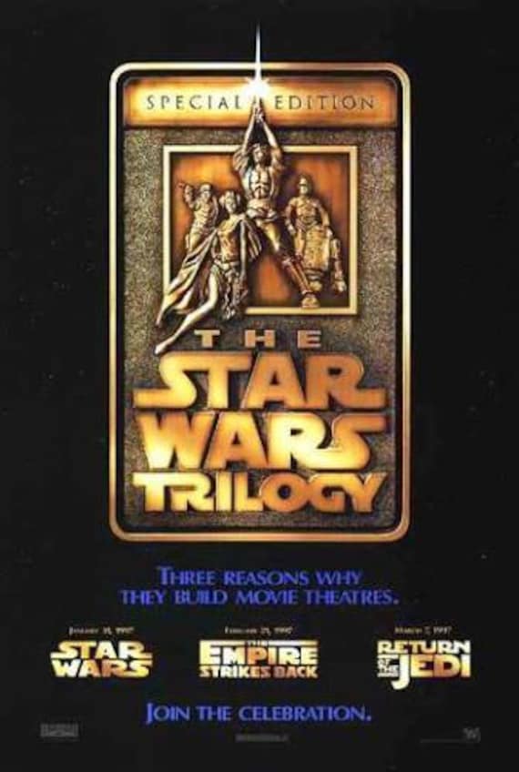 Back Cover Art 24x36 Poster Print STAR WARS SPECIAL EDITION #1 1977 POSTER 