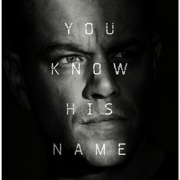 JASON BOURNE - 2016 - Original 27 x 40 Movie Poster - Advance Style "B" - Matt Damon, Alicia Vikander, Julia Stiles