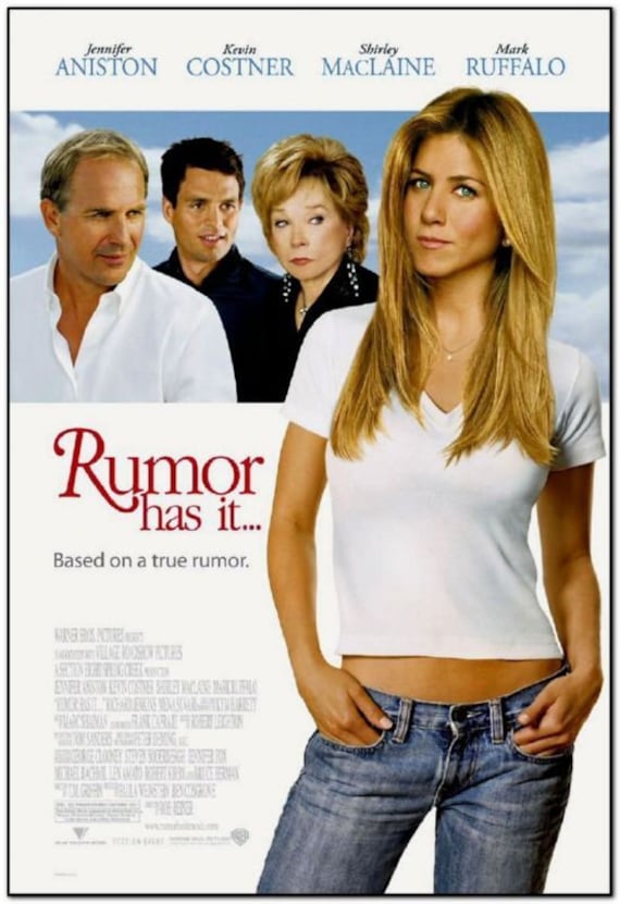 RUMOR HAS IT 2005 Poster originale 27X40 Jennifer - Etsy Italia