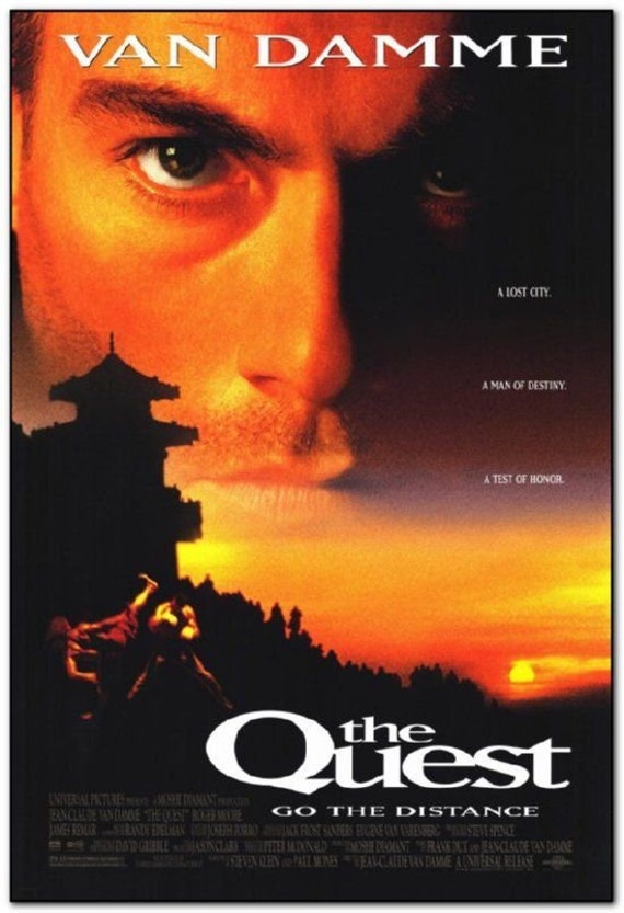 THE QUEST - 1996 - Original Rolled 27x40 Movie Poster - Jean