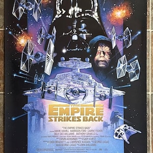 EMPIRE STRIKES BACK - 1997 - Special Edition - Original 27x40 Movie Poster -  Mark Hamill, Harrison Ford, Carrie Fisher, Billy Dee Williams