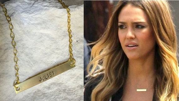 kardashian name necklace