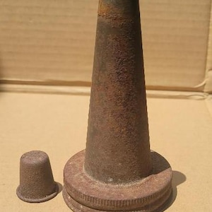 Antique Rustic Spout for Oil Jar