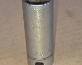 Vintage Williams 3/8" Drive 11/16" 6 Point BD622 Deep Socket