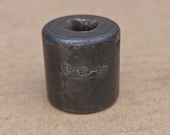 Vintage Snap-On 3/8" Drive 6-Point 3/4" PF240 Shallow Socket