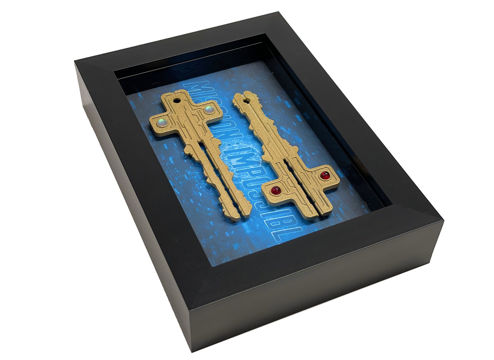 Ai Entity Cruciform Key 4x6 Display Frame Mission Impossible Inspired