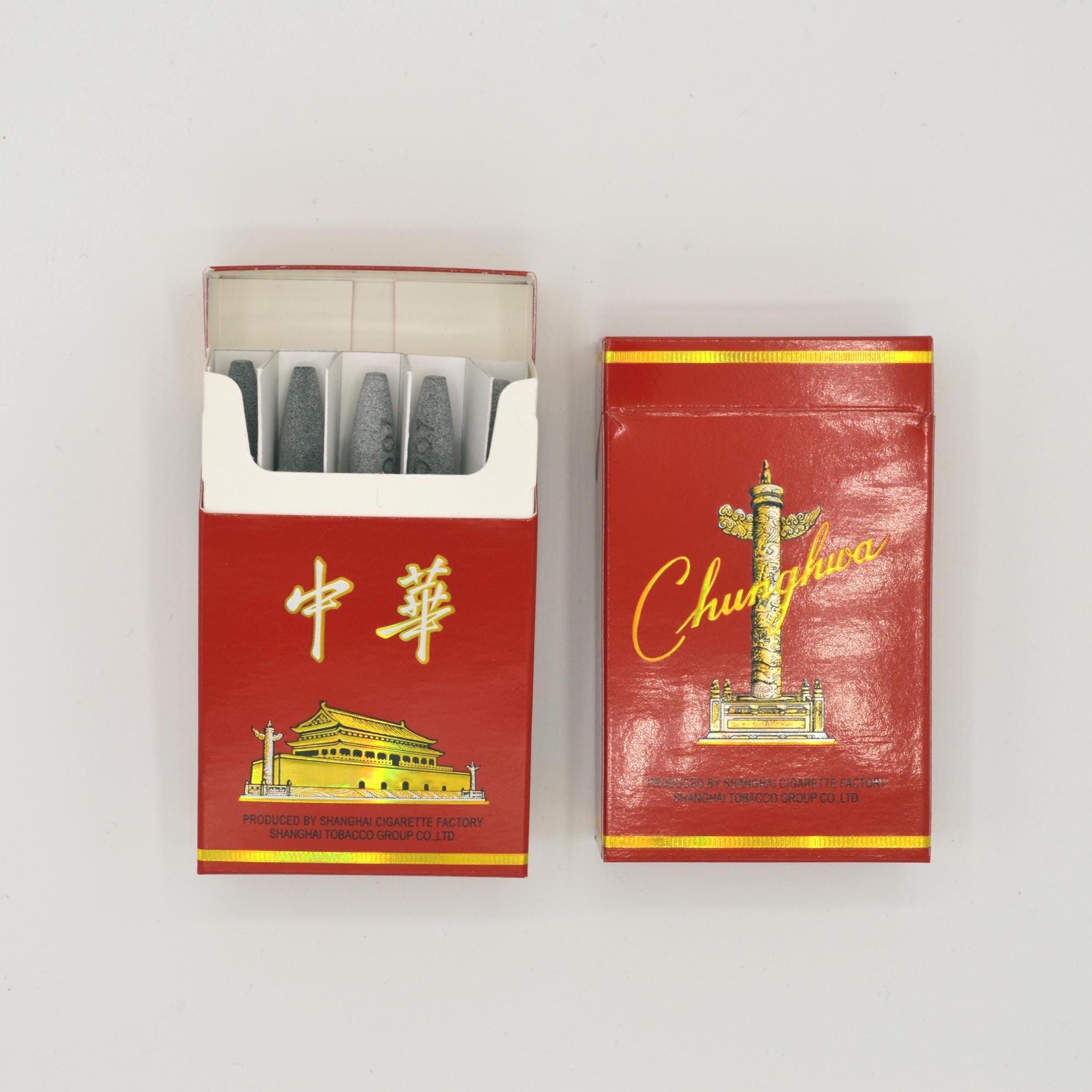shanghai tobacco group cigarettes price 007 Man With the Golden Gun - Replica Kit BOND - Prop & Chunghwa Cigarette  Box - First Light - Roger Moore