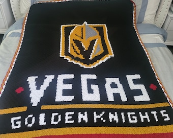 Golden Knights C2C Crochet Pattern – Digital Download