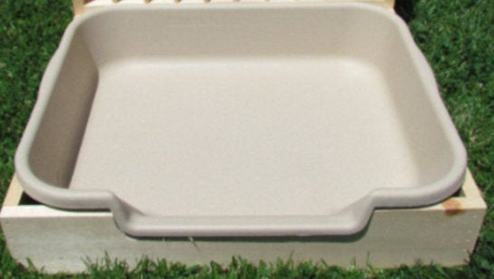 Rabbit Litter Pan With Base Etsy