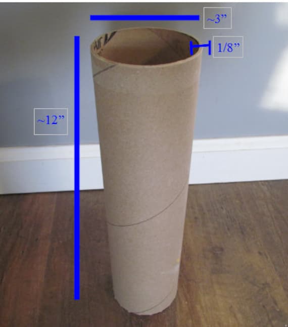 Cardboard Craft Tubes Choose Your Amount Thick Sturdy Multi Use