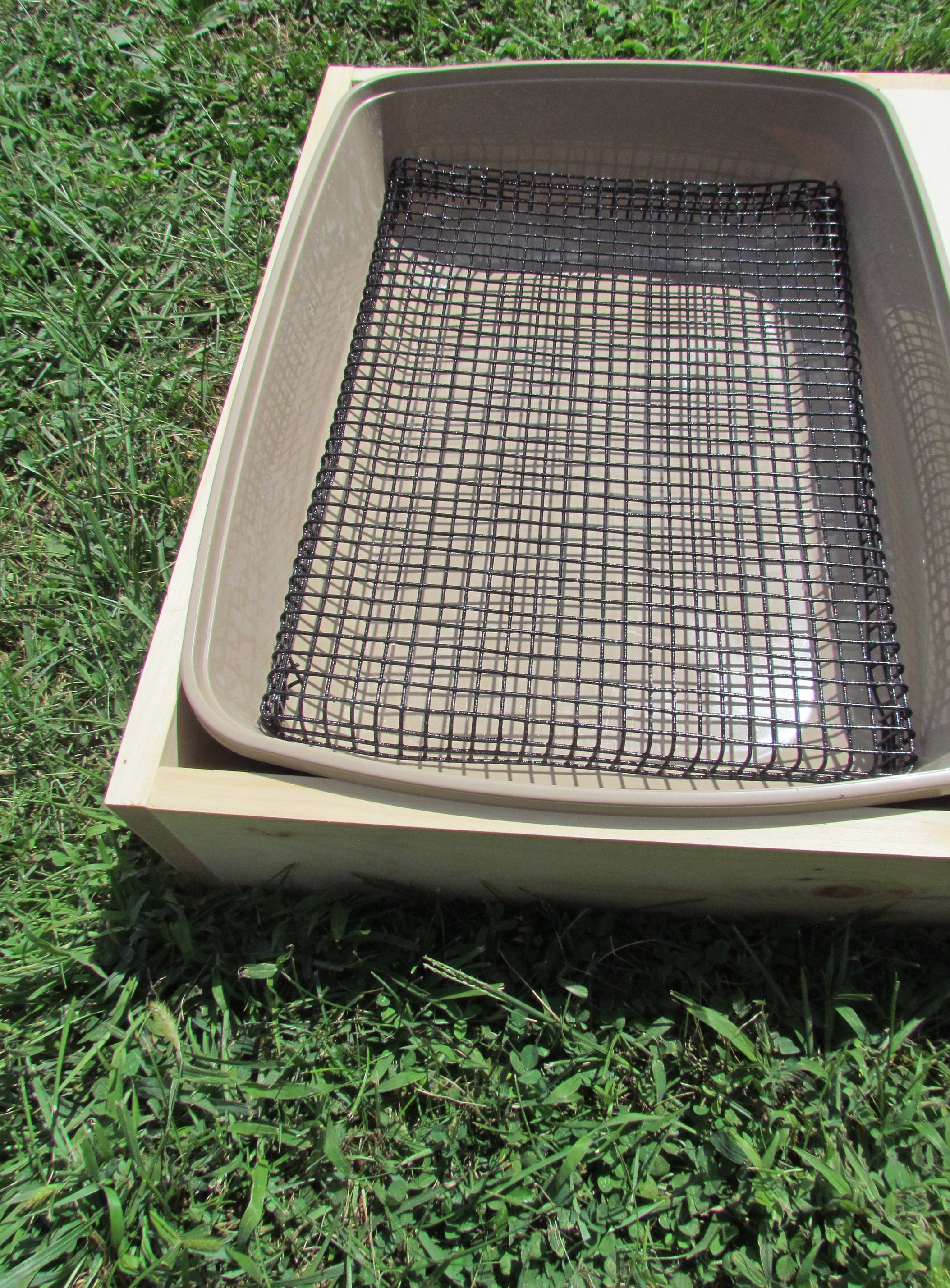 Waterproof Litter Pan Mesh Litter Tray Mesh Grate Insert Etsy