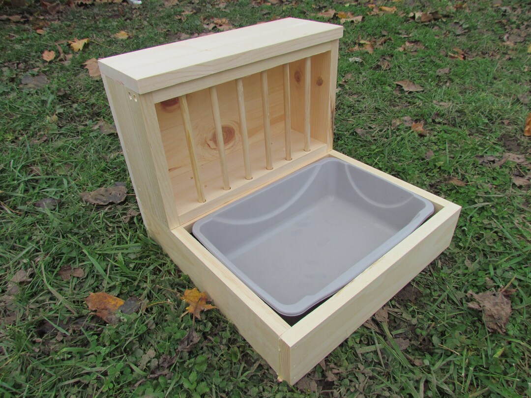 Extra Small Hop Box: Rabbit Bunny Hay Feeder and Litter Pan Combo - Etsy