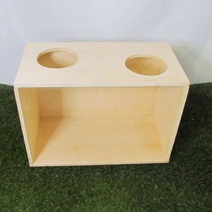 Caja de madriguera para conejos