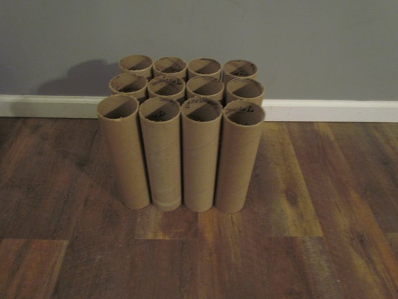 Cardboard Craft Tubes Choose Your Amount Thick Sturdy Multi Use