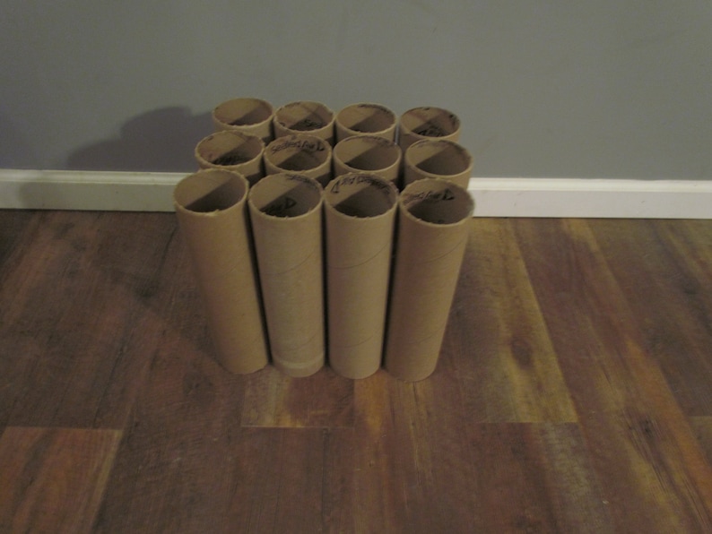Cardboard Craft Tubes Choose Your Amount Thick Sturdy Etsy