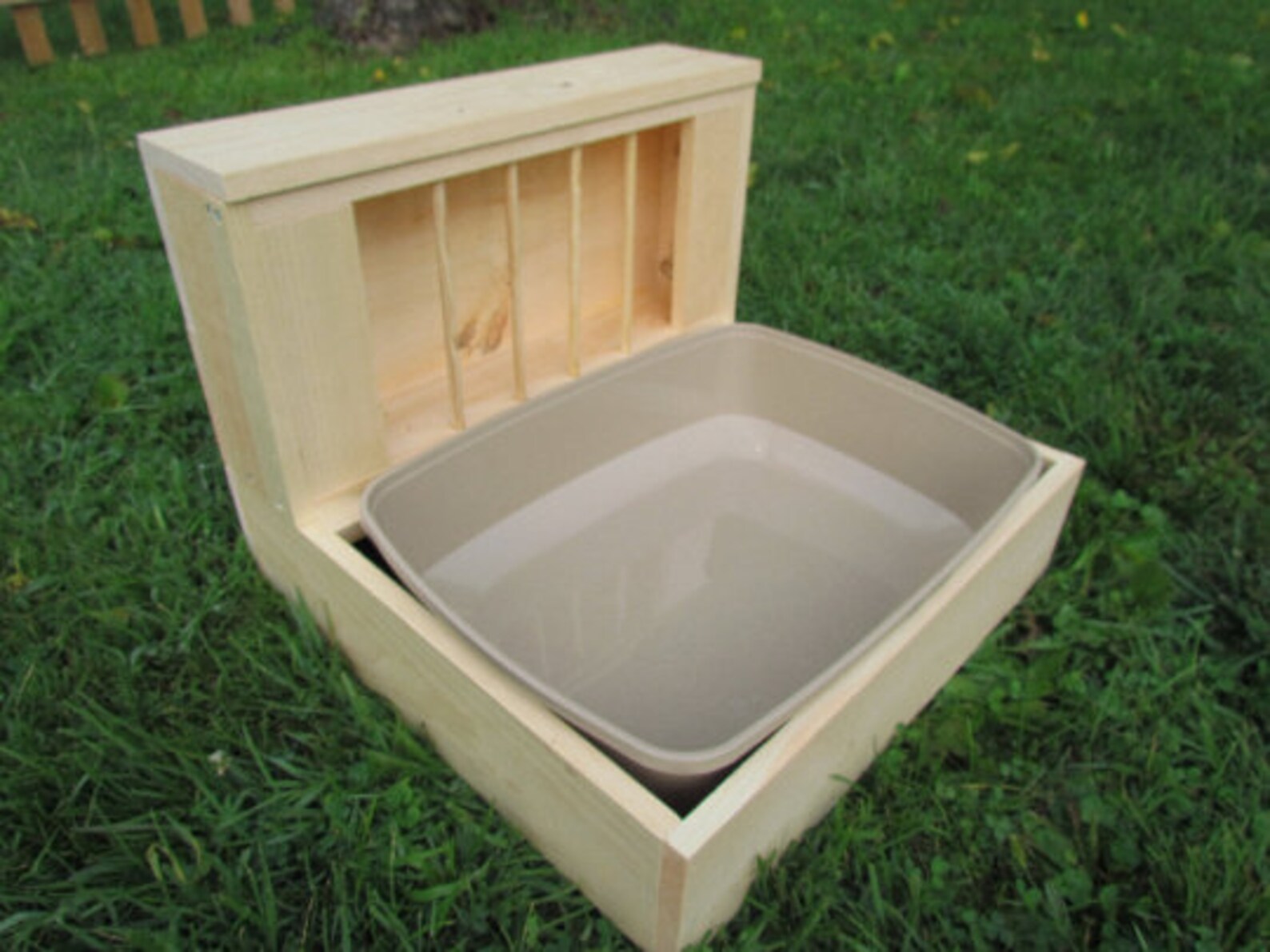 Large Rabbit Bunny Hay Feeder and Litter Pan Combo Sifting Etsy