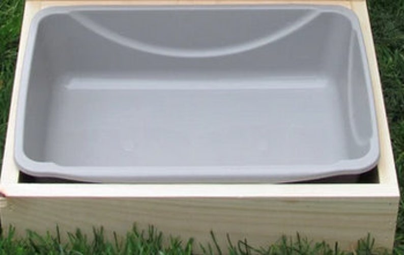 Rabbit Litter Pan With Base - Etsy
