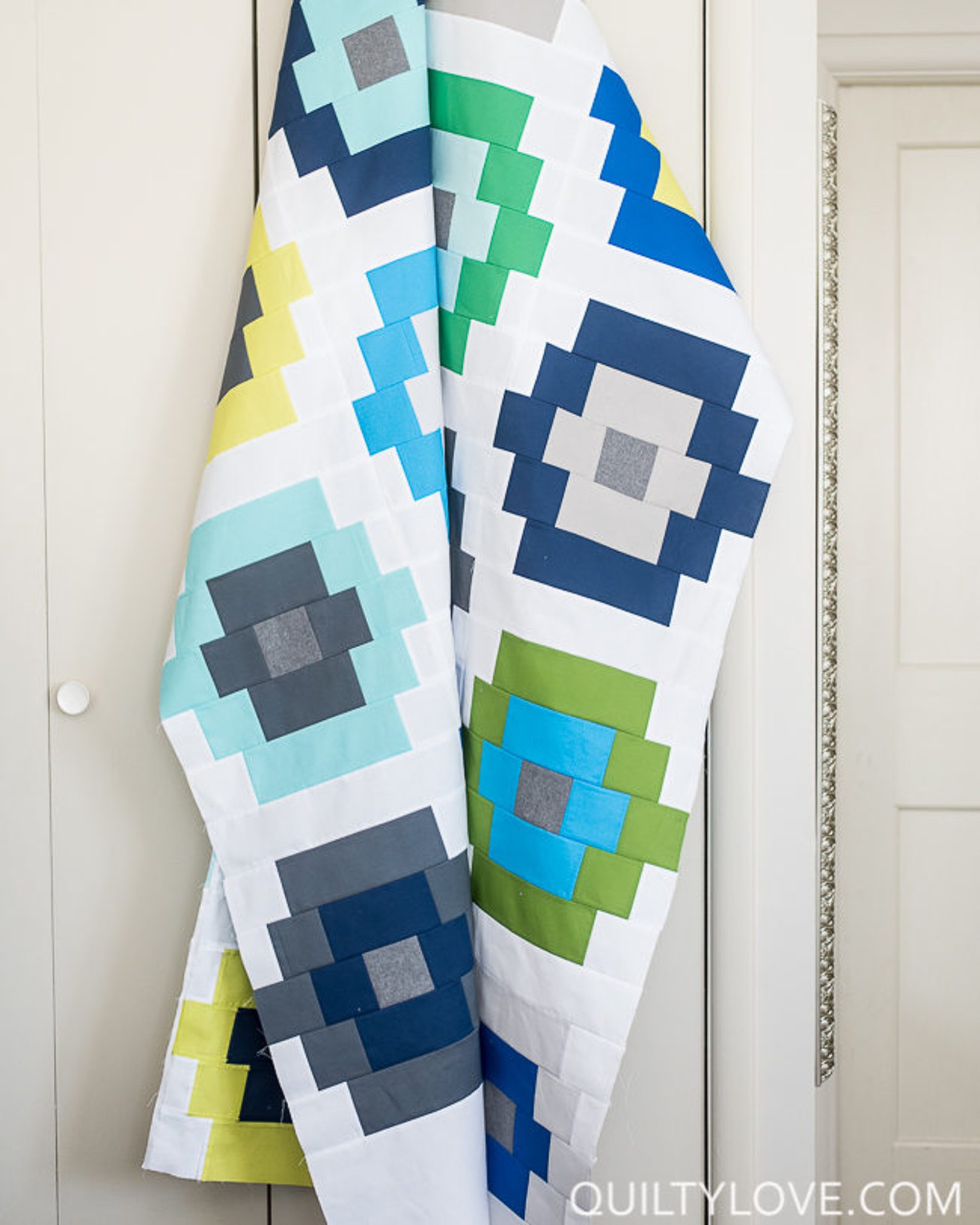 Quilty Beads PDF Quilt Pattern/ Modern Quilt Pattern/ Jelly Etsy