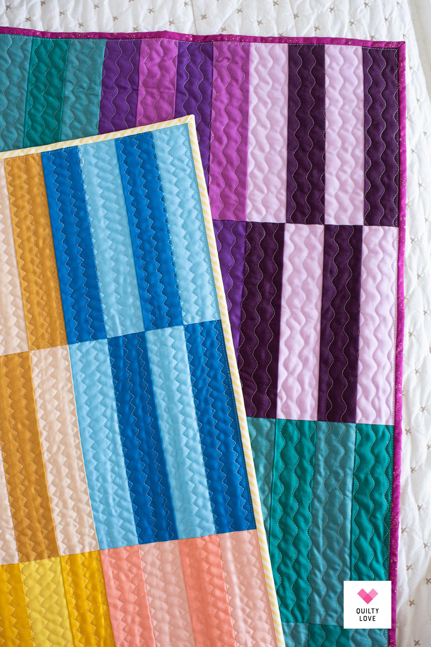 Jelly Stripes PDF Quilt Pattern/ Jelly Roll Quilt Pattern/ Beginner ...
