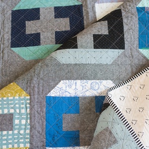 Plus Side PDF Quilt Pattern/ Plus Quilt Pattern /beginner Quilt Pattern ...