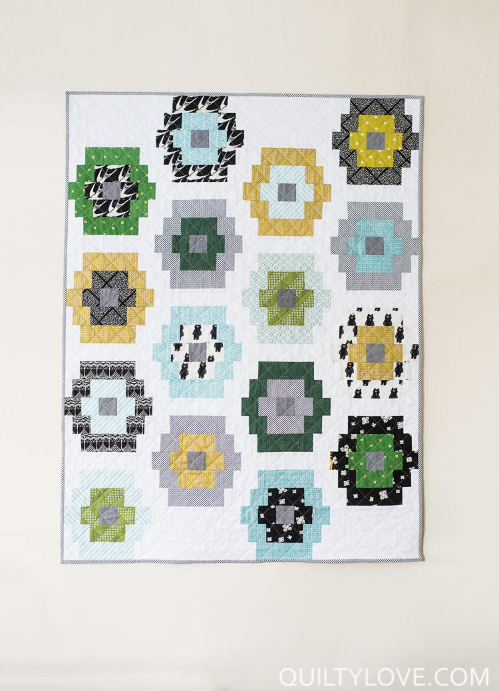 Quilty Beads PDF Quilt Pattern/ Modern Quilt Pattern/ Jelly Etsy