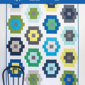 Quilty Beads PDF quilt Pattern/ modern quilt pattern/ jelly roll quilt pattern/easy quilt pattern/ jelly roll quilt/ quilt pattern/ quilt