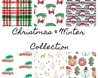 christmas receiving blankets