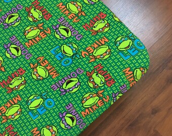 ninja turtle crib bedding