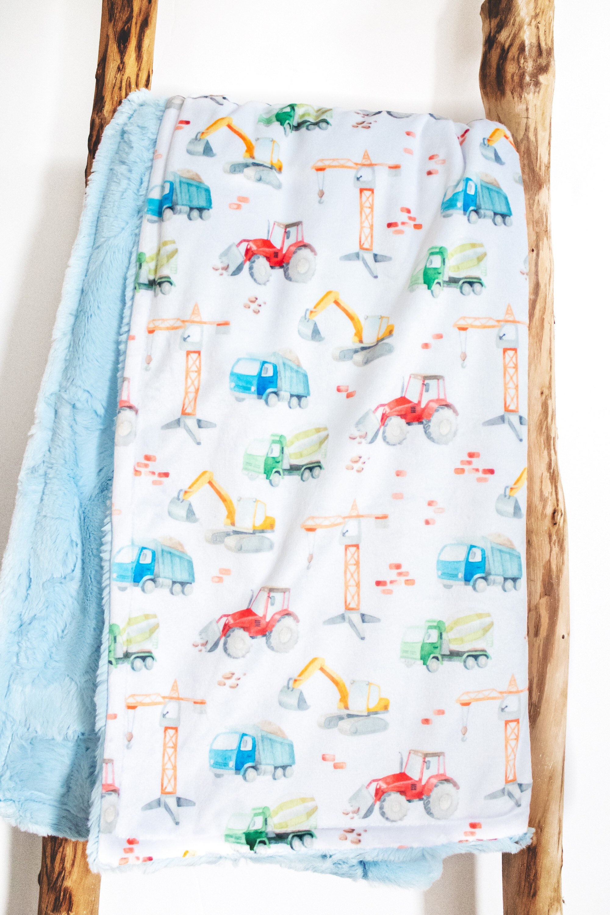 Truck Themed Blankets / Crib Sheet / Nursery Bedding / Baby & Etsy