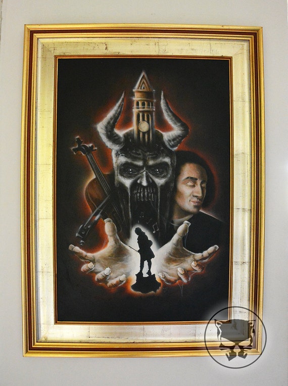 Tartini Trino Del Diablo Pintura De Un Famoso Sueno Del Etsy