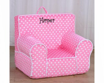 monogrammed kids chair