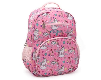 Personalized Unicorn Adventure Collection Backpack Etsy