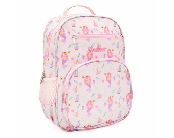 Personalized Mermaid Sea Life Adventure Collection Backpack
