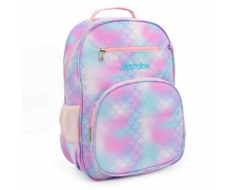 Personalized Mermaid Fin Adventure Collection Backpack