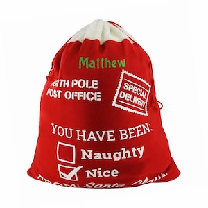 Personalized Santa Sack - Extra Large - Special Delivery