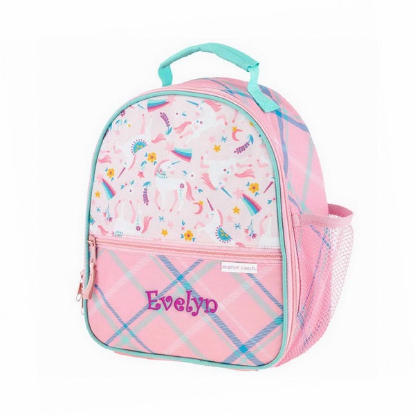 Personalized Trendsetter Lunch Box - Unicorn