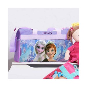 Personalized Frozen Kids Travel Duffel Bag - 18&quot;