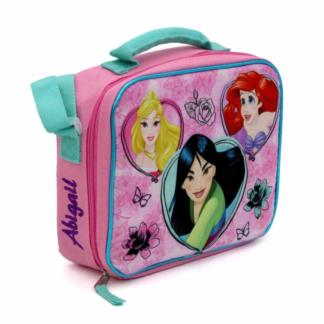 Personalized Disney Princess Backpack and Lunch Box Combo Etsy
