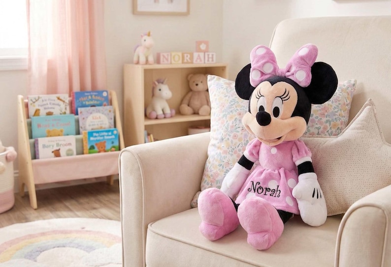 Personalized Licensed Disney's Minnie Mouse Plush Doll - 15 Inch Doll image 9