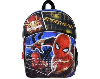 Personalized Spider-Man Character Backpack - 16 Inch