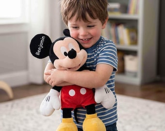 Personalized Disney's Mickey Mouse Plush Doll - 15.5 Inch Doll