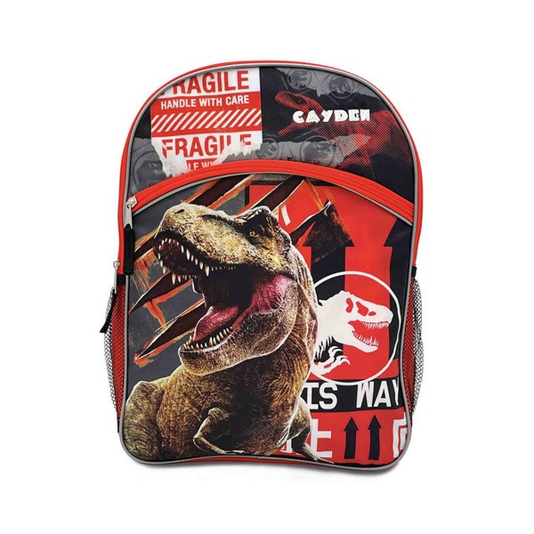 Personalized Dibsies Backpack created using Jurassic World Backpack - 16 Inch