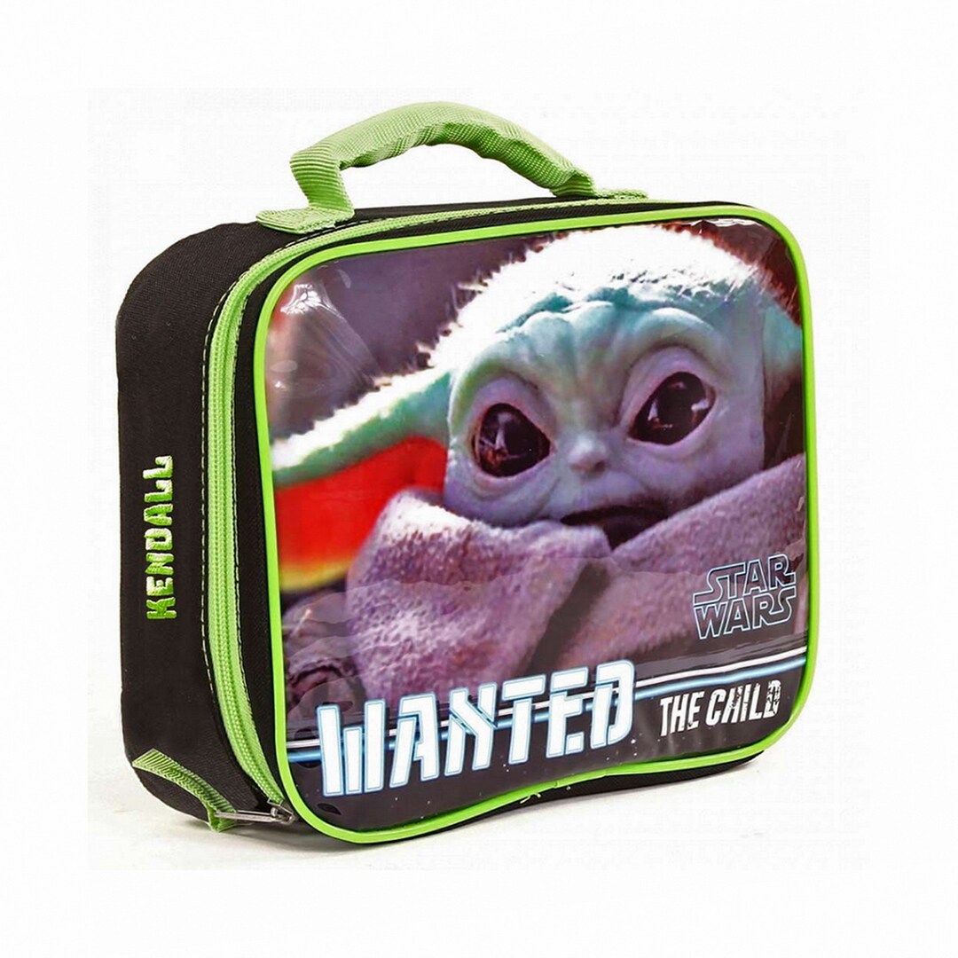 Personalized Mandalorian Baby Yoda Lunch Box Etsy