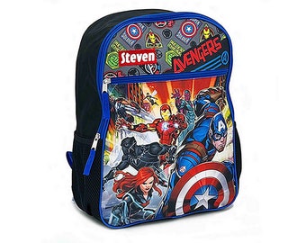 Personalized Avengers Backpack - 16 Inch