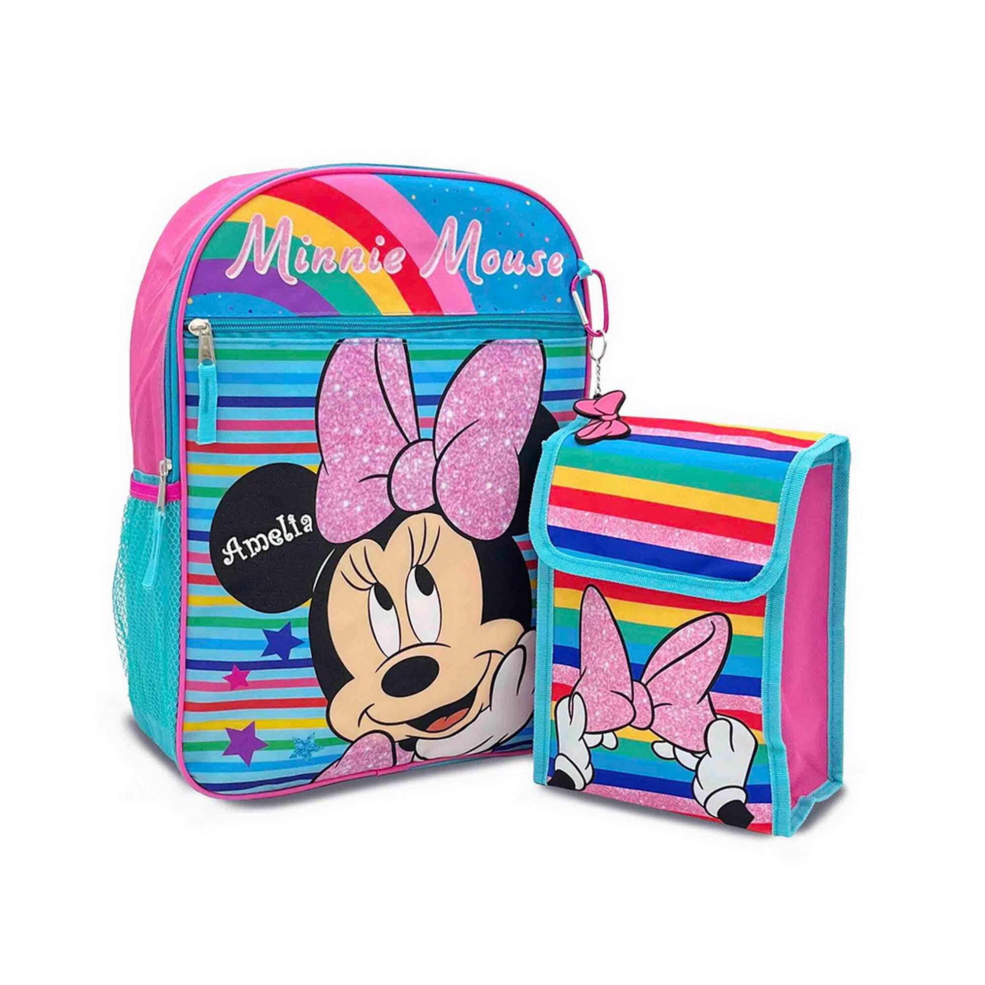 Mickey and Minnie lunch box bag lunch lunch bag picnic wagon lunch lunch  bento aluminum foil insulation bag, go to work to school lunch bag 